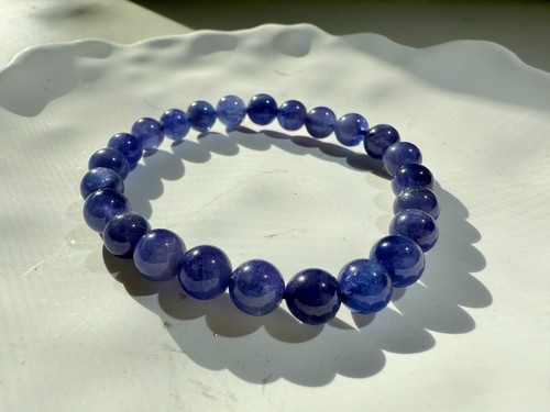 8mm natural dark blue purple - 7.8mm,