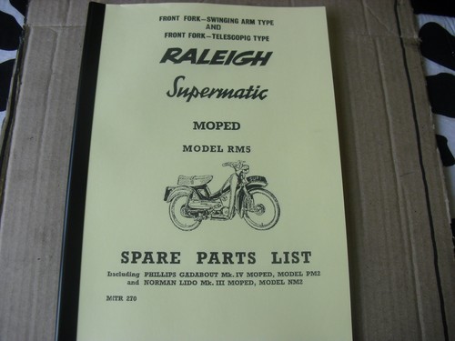Raleigh moped rm5 - /,