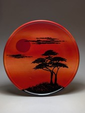 Poole pottery african - african, sky