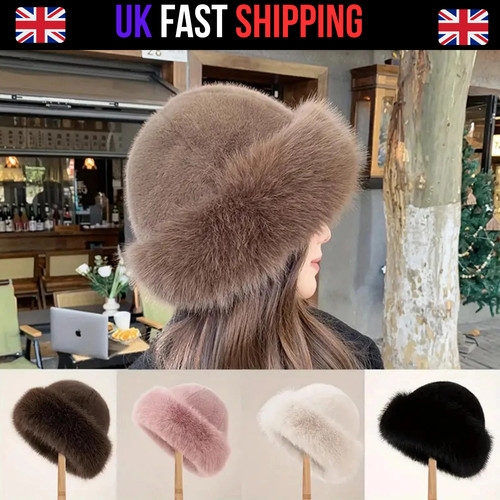 Women russian fluffy faux fur - russian,