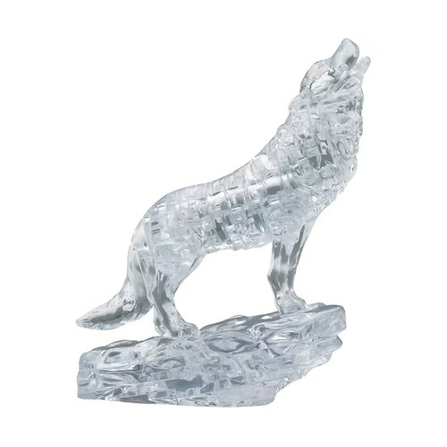 Bepuzzled wolf crystal - wolf, 3d