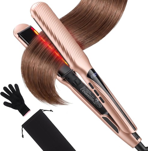 Wide plate hair straighteners - hair,