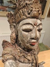 Brahma Wooden Statue (55 cm, early 19th century)
