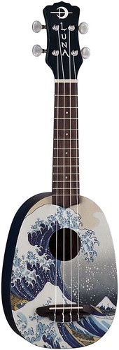 Luna uke gws great wave - uke,