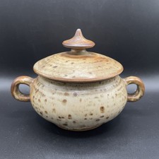 Studio Pottery Jar Lid Pottery