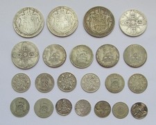 112 gms UK Pre 47 - 50% silver