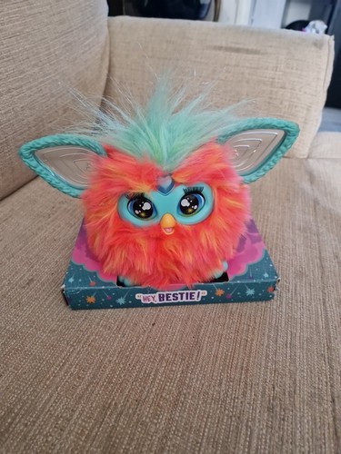 Furby coral interactive plush - furby,