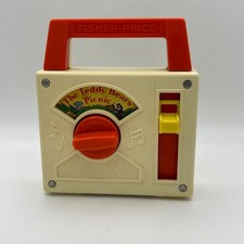 Vintage Fisher Price The Teddy Bears Picnic 1979 Radio #10