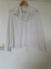 True Vintage Ruffle Neckline