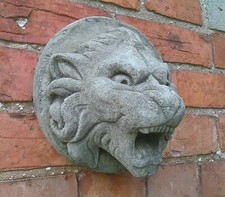 Stone garden gargoyle - garden,