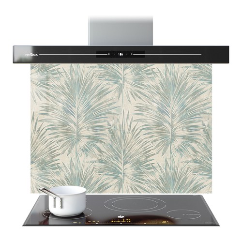 Kitchen glass splashback - kitchen,