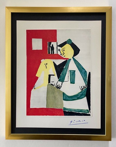 Pablo picasso original 1969 - picasso+, +