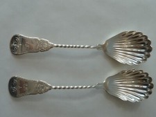 LOVELY PAIR OF COIN SILVER