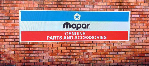 Mopar parts banner garage - parts,