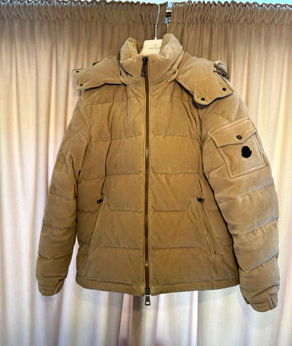 Moncler maya beige - beige, corduroy