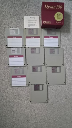 Dysan 100 floppy - dysan,