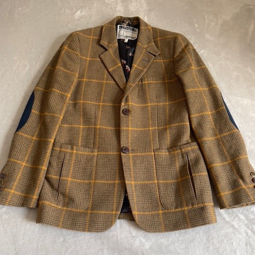 Joules tweed blazer jacket - tweed,