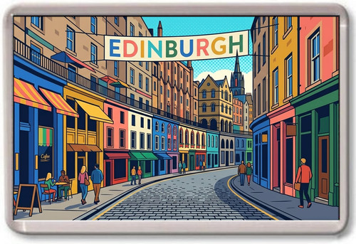 Fridge magnet edinburgh - -,