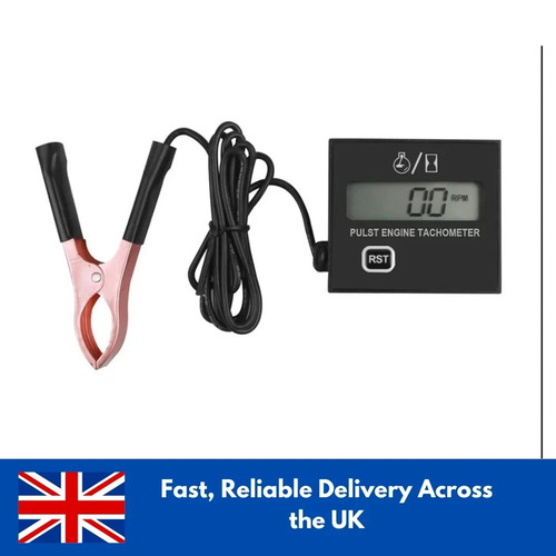 Lcd digital motor tachometer - lcd,
