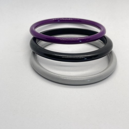 Vintage black grey and - grey, purple