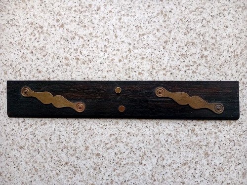 Vintage ebony brass parallel - vintage,