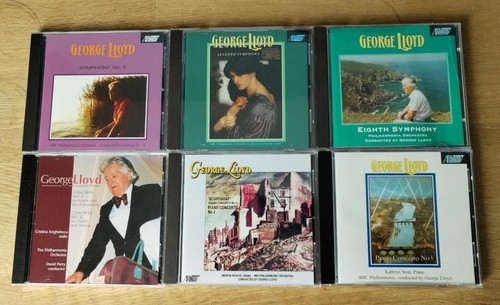 George lloyd symphonies 8 - 5, 7