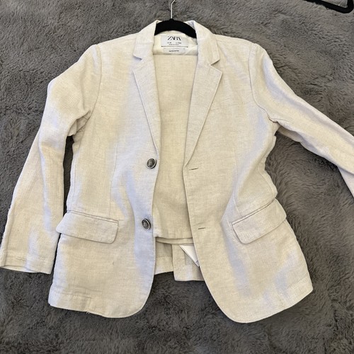Zara linen suit set kids - linen,