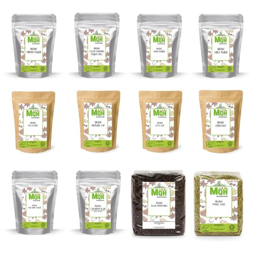 Organic certified herbs - organic,