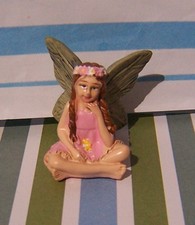 DOLLS HOUSE, FAIRY, 12TH, GIRL, SITTING, FAIRY GARDEN, PINK, MYSTICAL, SALE