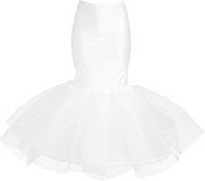 Amosfun Mermaid Wedding Dress