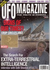 UFO magazine October 2002  -