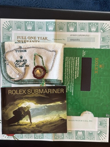 Rolex submariner manual - rolex,