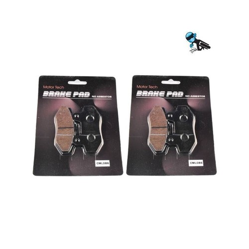 Front rear brake pads for - &,