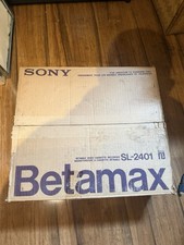 Sony Betamax SL-2401 VCR NEW