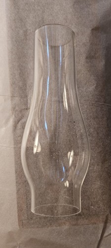 Miniature clear glass chimney - miniature,