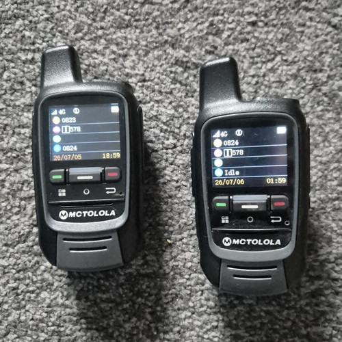 Motorola model walkie - model,