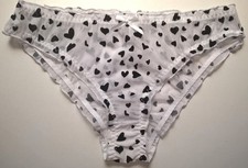 Sexy White Frilly and Very Sheer Women's Knickers Panties CD TV Sissy 32" - 42"