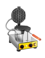 Twist Bubble Waffle Maker – 1,200 W Commercial, Non‑Stick Surface