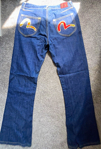 Evisu indigo genes - indigo, women’s