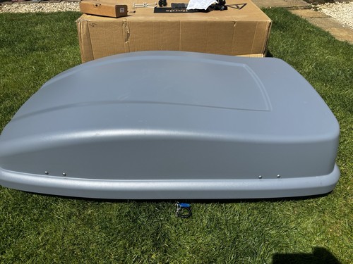 Halfords 320l grey roof - halfords, box