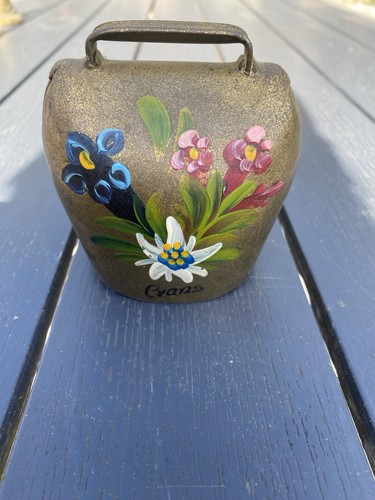 Vintage swiss cow bell - swiss,