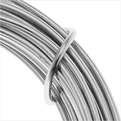 2mm aluminium wire bendy craft - aluminium,