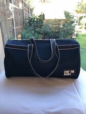 New Diesel Only The Brave Navy Blue  Zip Up Weekend / Gym / Duffel Bag For Men