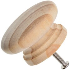 PINE WOODEN KNOBS SMALL-LARGE