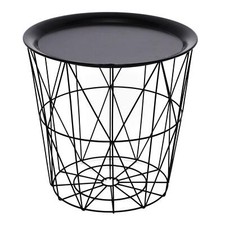 Black Metal Geometric Wire