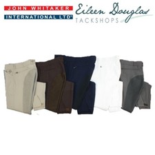 John Whitaker Mens Full Seat Breeches Gents Riding *MORE THAN HALF PICE!*