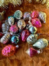 Vintage Soviet USSR Glass Xmas