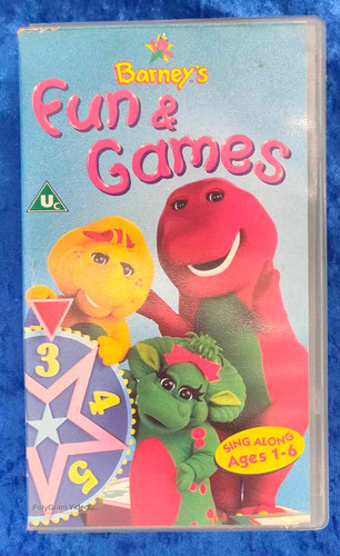 Barney fun games tested - barney's,