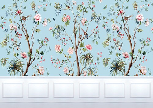 Dolls house wallpaper - dolls,