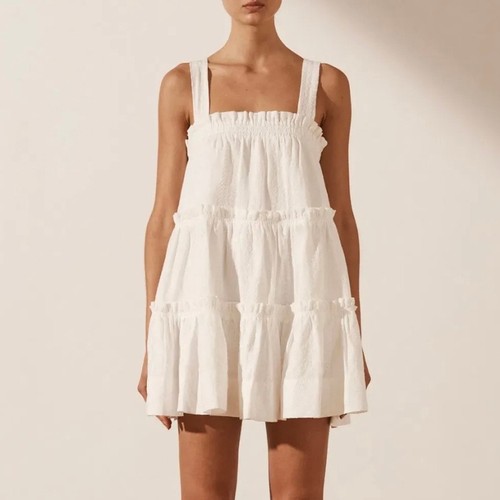 Shona joy cosmo - tiered, linen